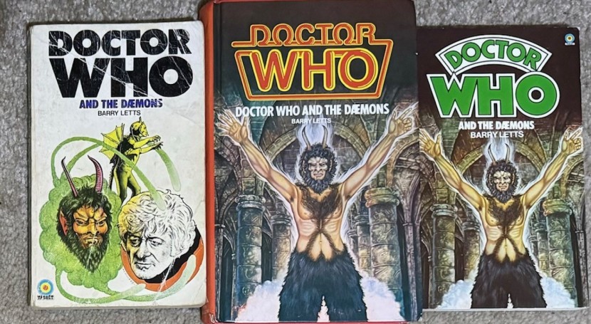 Covers of The Daemons